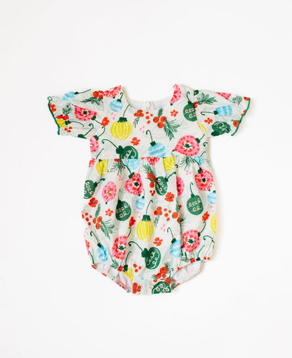 Vintage Ornament Quinn Poplin Romper