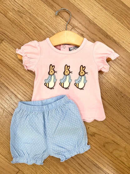 Peter Rabbit Girls Bloomer Set