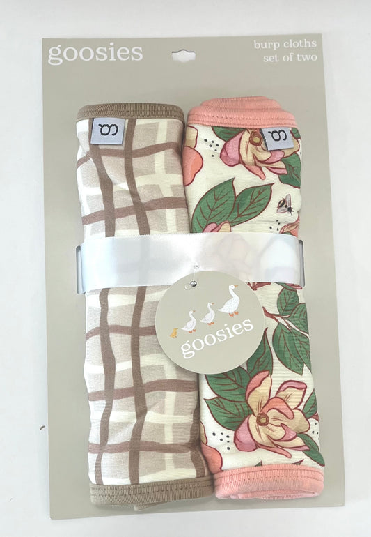 Burp Cloth Set of 2 - Magnolia