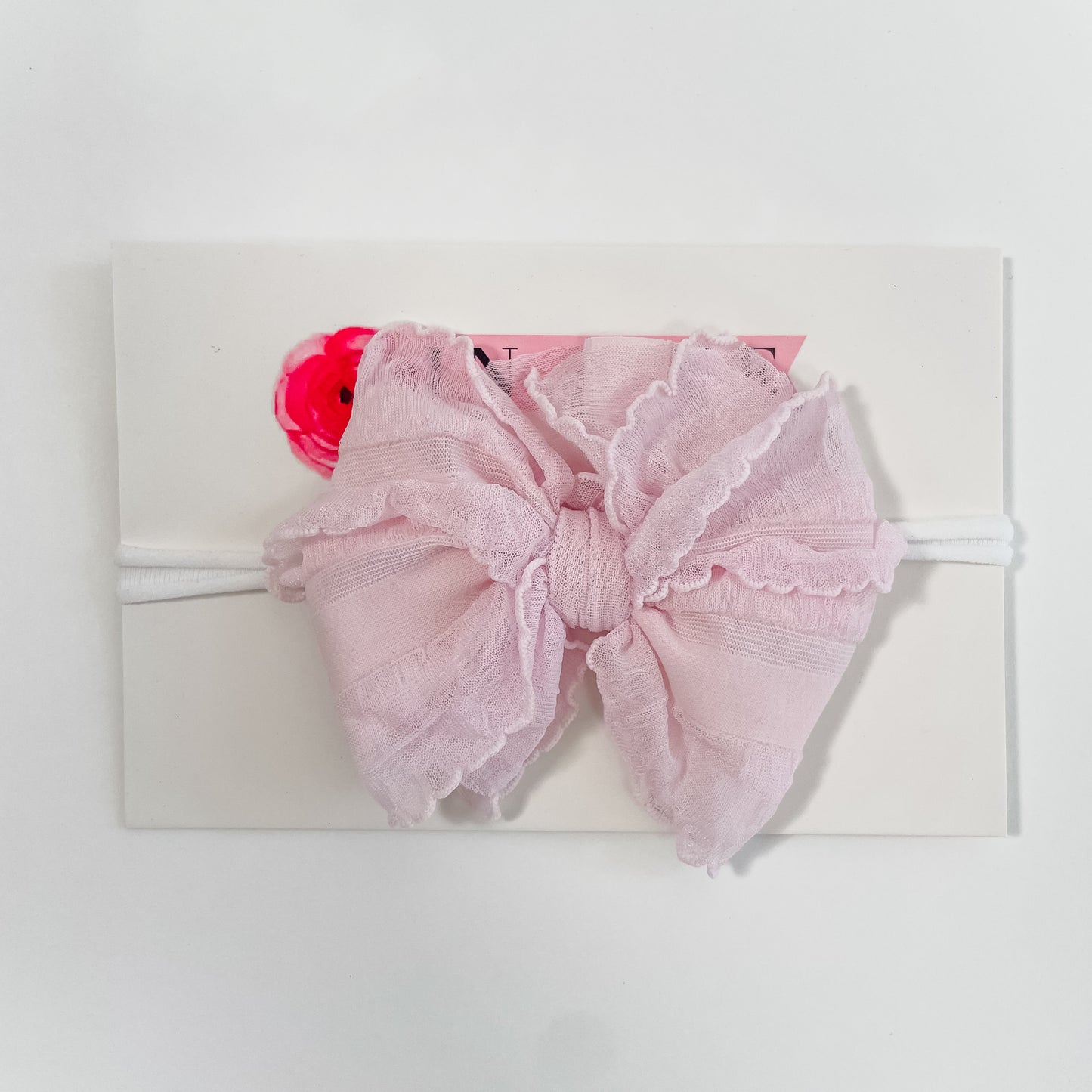 Mini Headband - Baby Pink