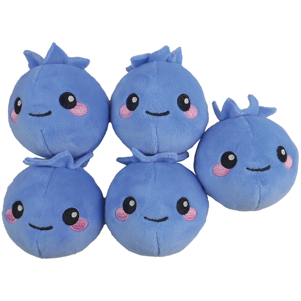 Blueberries Fleece plush