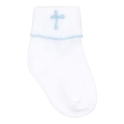 Forever Blessed Hand-embroidered Socks