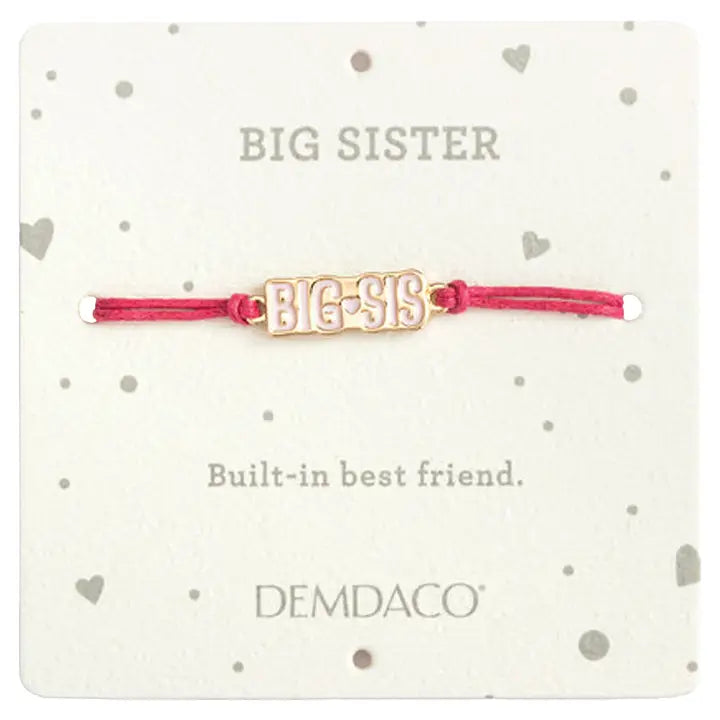 Big Sister Pink Bear w/ Bracelet