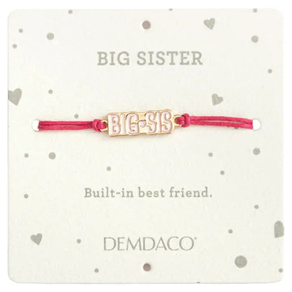 Big Sister Pink Bear w/ Bracelet