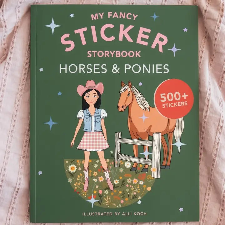 Fancy Sticker Storybook: Horses & Ponies