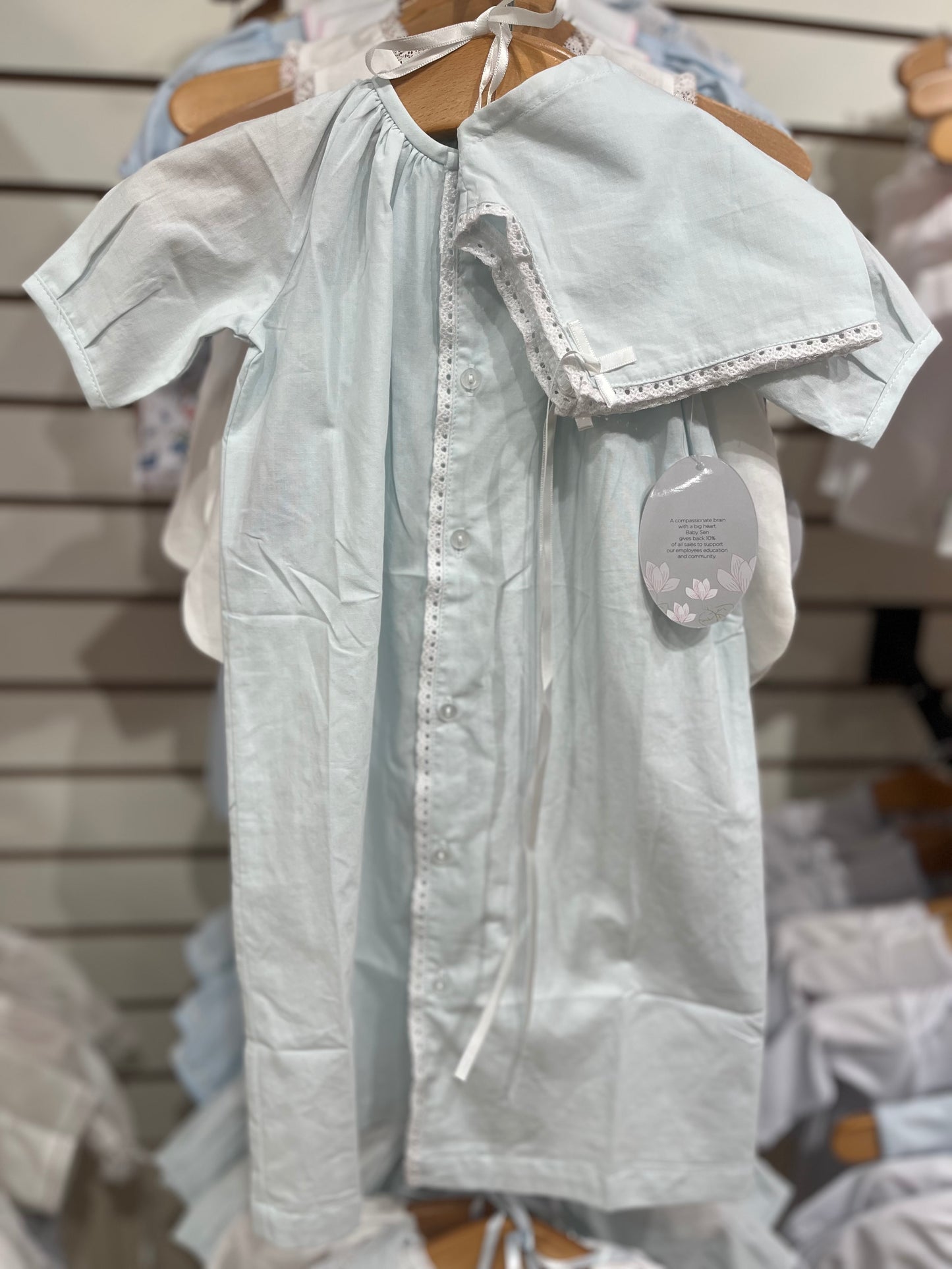 Blue Christian Daygown