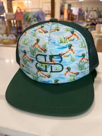 floating flat brim snapback - maui mallards