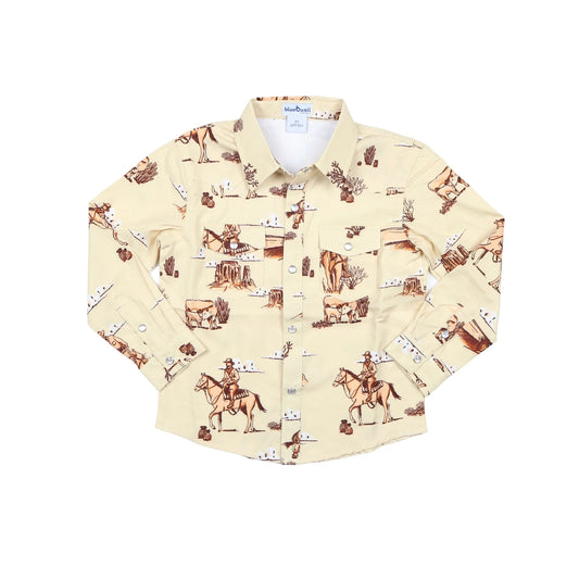 Cattle Drive Pearl Snap L/S Shirt