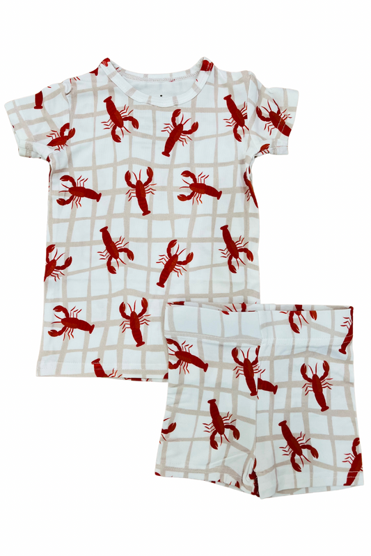 2 piece PJs - Crawfish