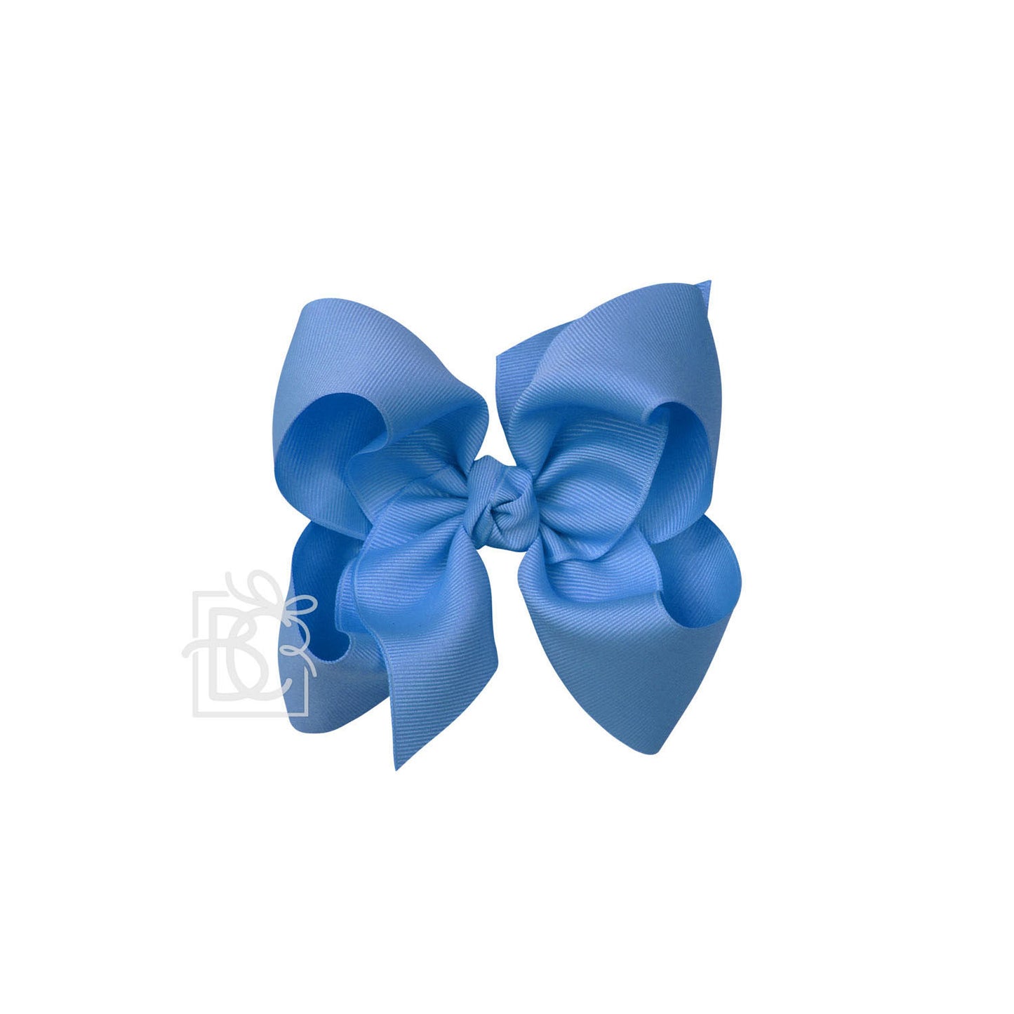 Capri Blue 5.5” Alligator Clip Bow