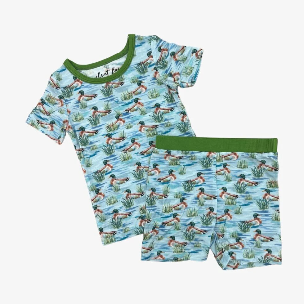 Bamboo Pajama Set - Maui Mallards