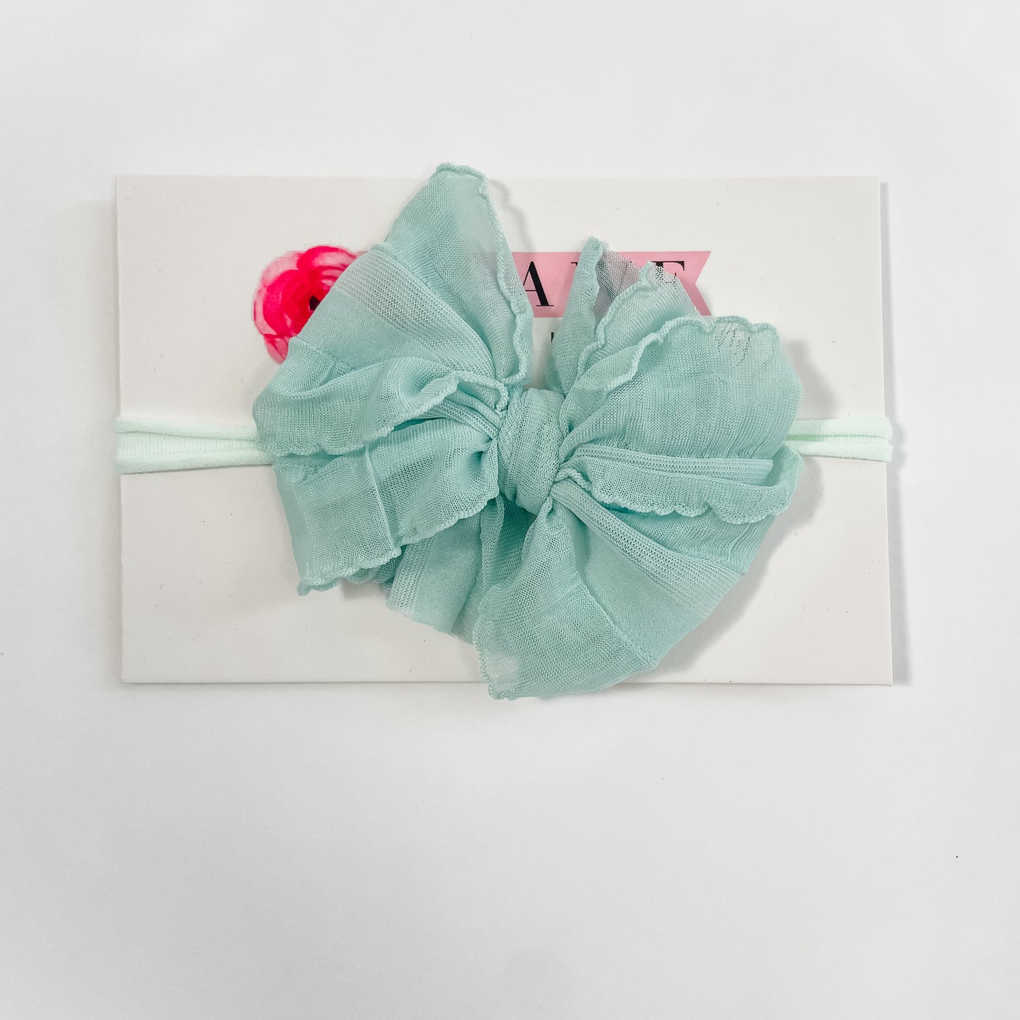 Mini Headband - Seafoam