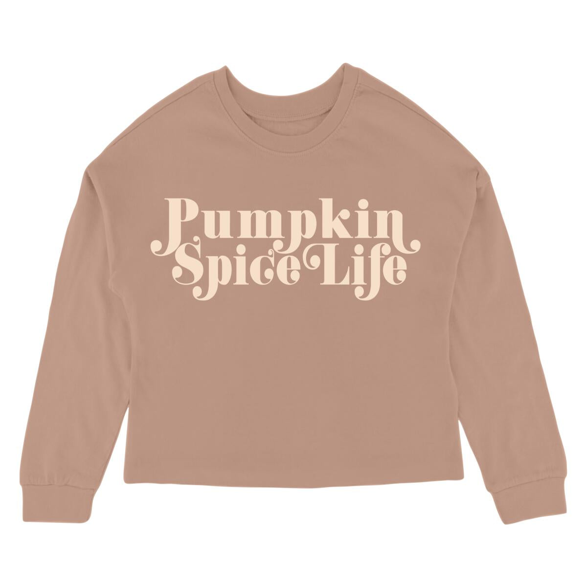 Pumpkin Spice Oversized L/S Tee