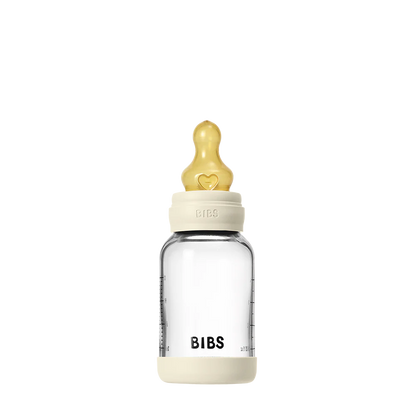 Glass Bottle Complete Set 110ml - Ivory