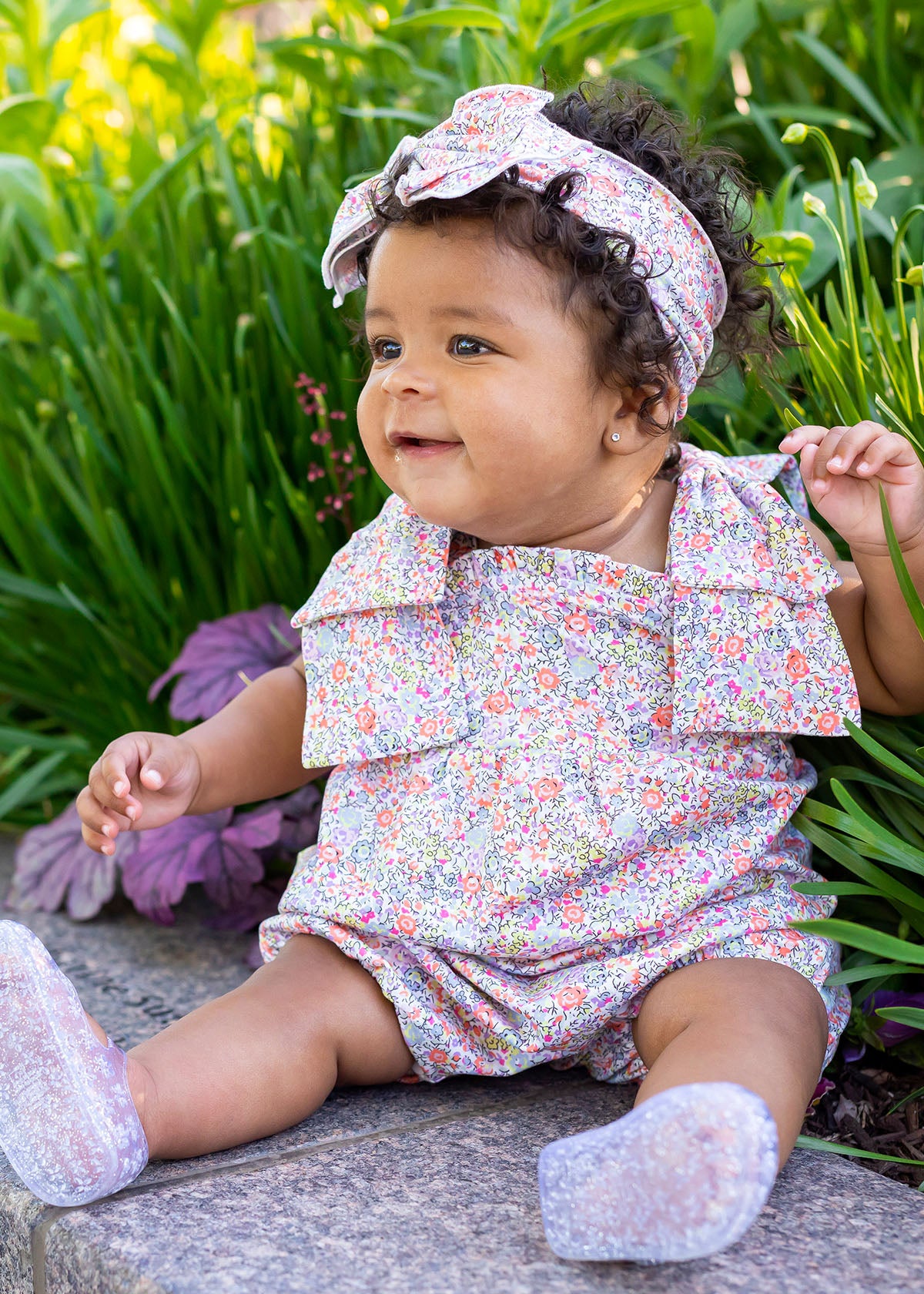 Addison Floral Romper