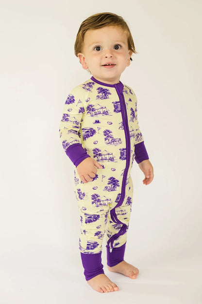 Tiger Toile Zipper PJ