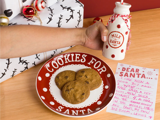 Santa’s Milk & Cookie Set