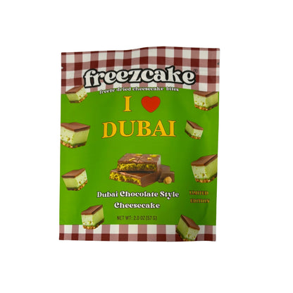 Dubai Chocolate Freeze-Dried Cheesecake Bites