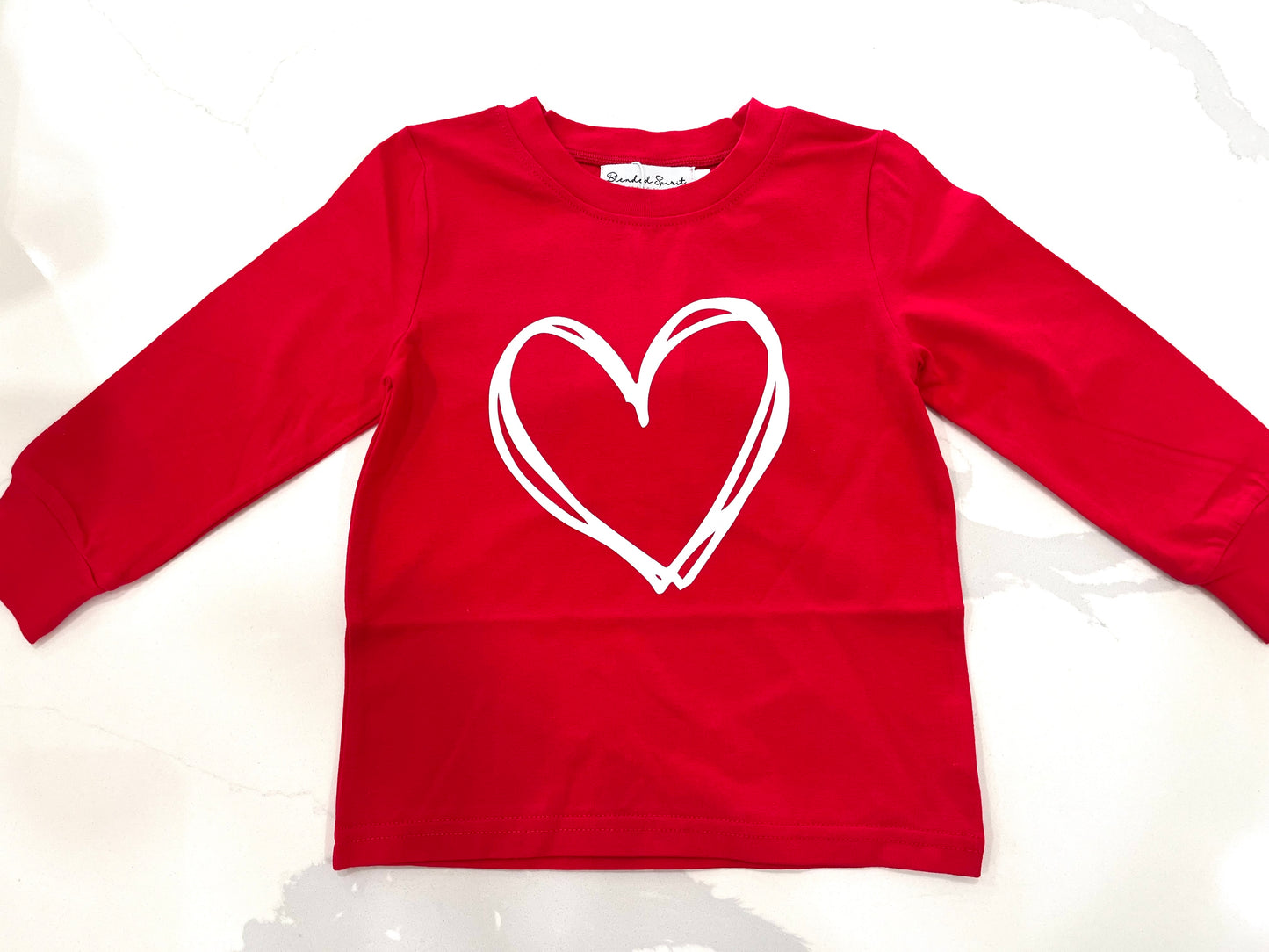Red LS Heart Shirt