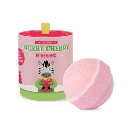 Merry Cherry Ornament Bath Bomb