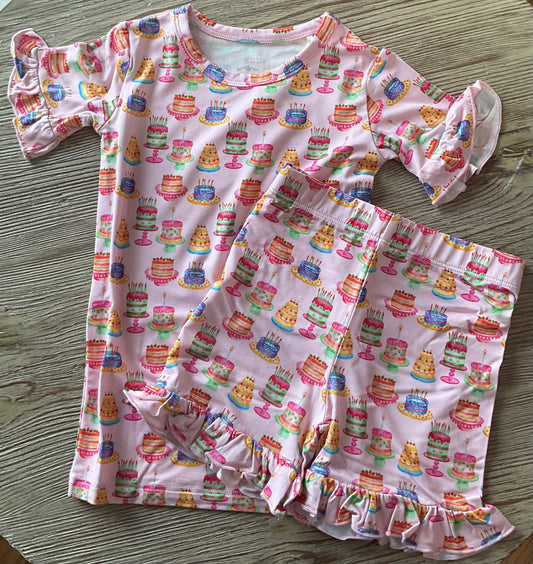 Birthday Cake 2PC Lounger Set