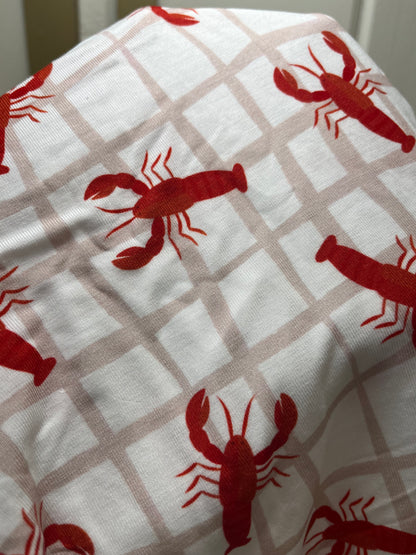 Burp Cloths Set of 2 - Crawfish