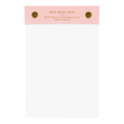 Love Never Fails Desktop Notepad