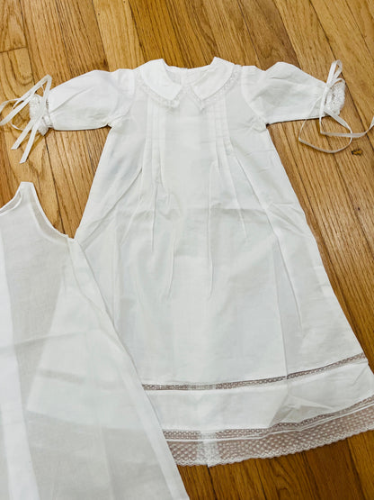 White Sidney Christening Gown