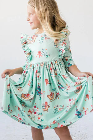 Believe In Your Elf Twirl Dress