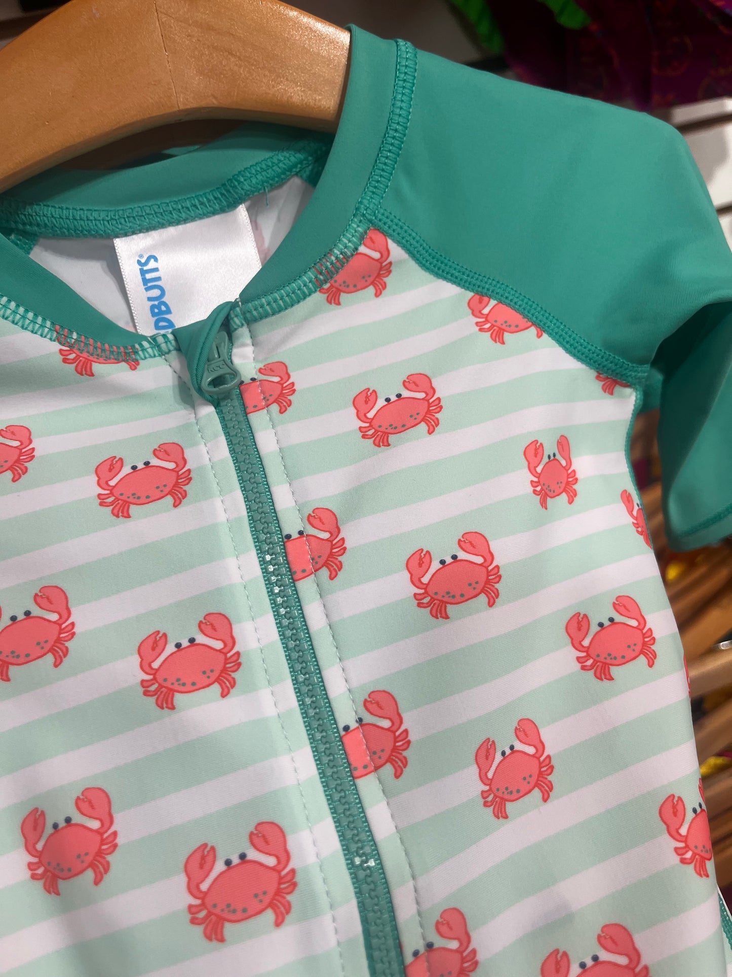 Crabby Cove LS One Piece Rash Guard