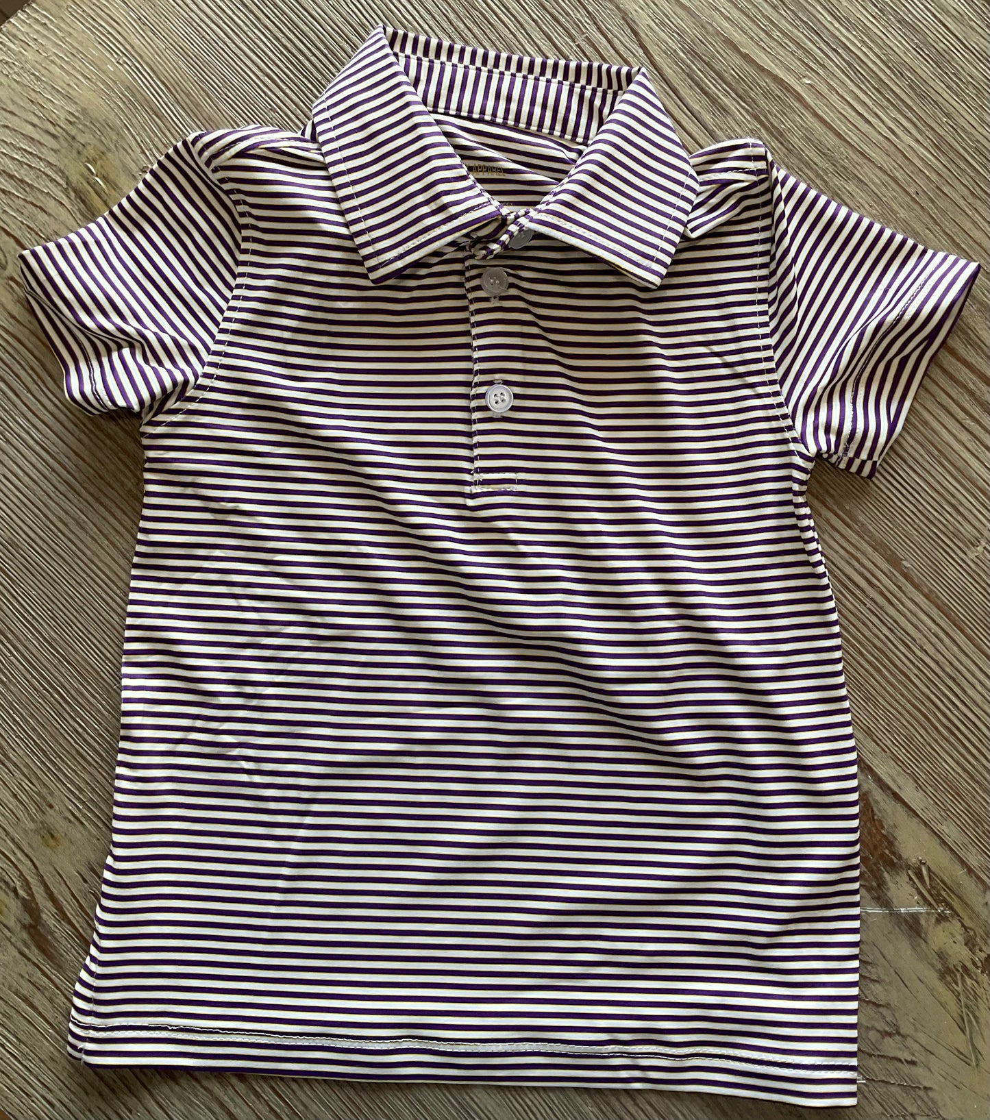 Purple/Micro Gold/White Stripe