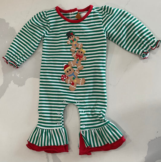 Gingerbread Girl Romper