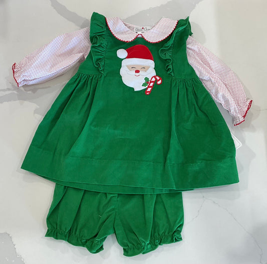 3-peice Girls Santa set
