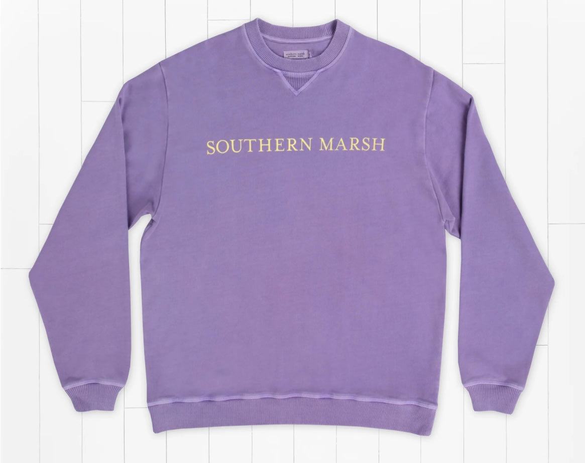 Seawash Sweatshirt-Wharf Purple