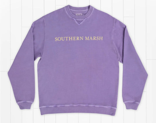 Seawash Sweatshirt-Wharf Purple