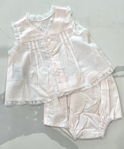 Pink Dylan Diaper Set