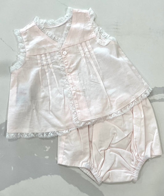 Pink Dylan Diaper Set