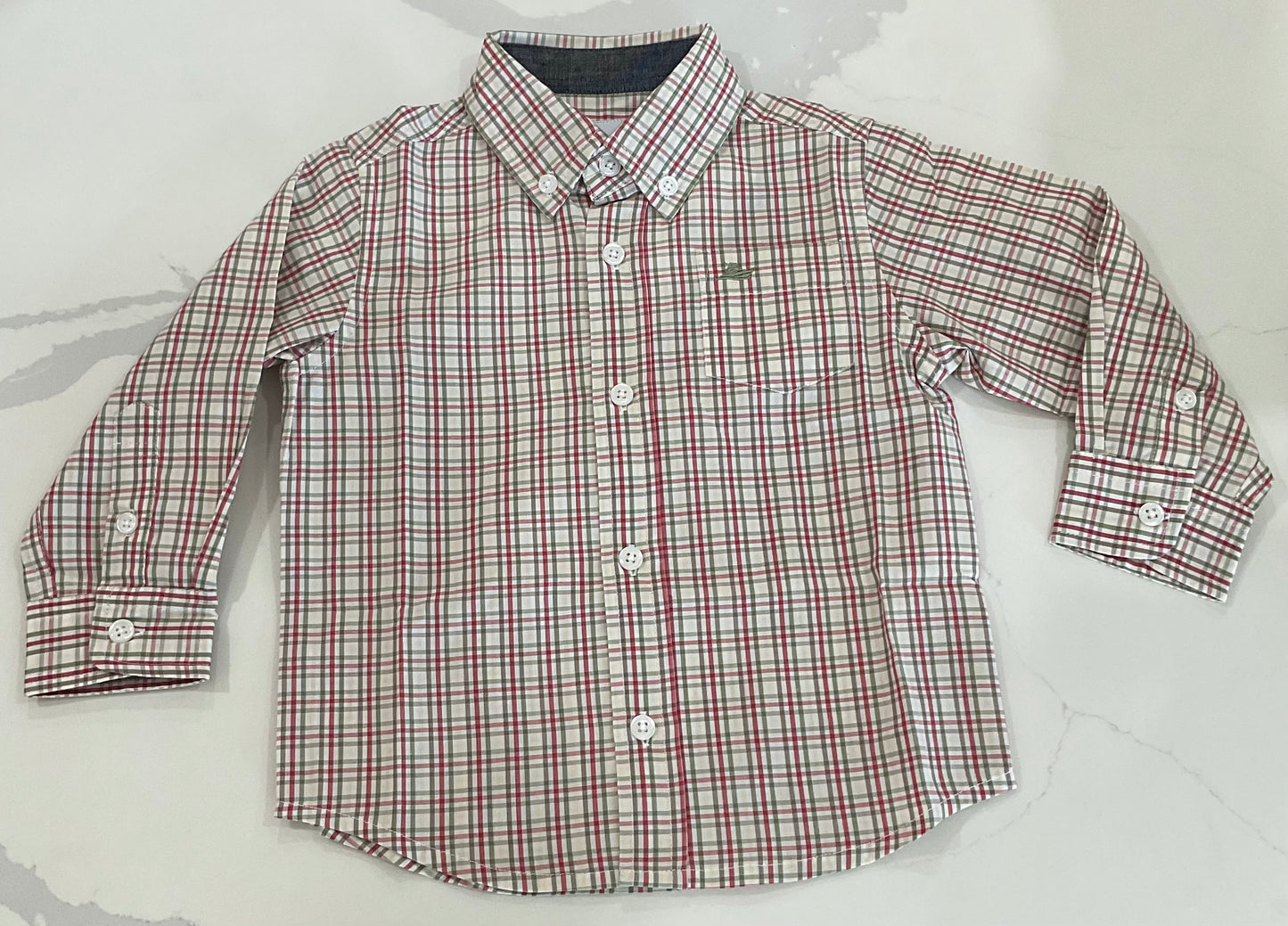 Plaid LS Dress shirt