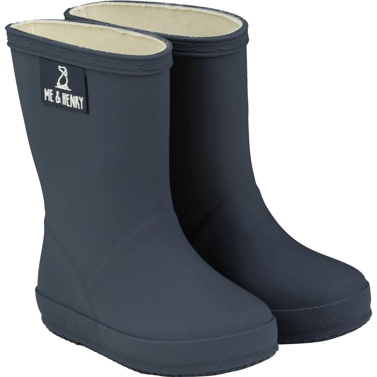 Navy Puddle Rainboots