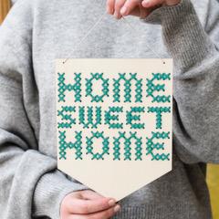 Home Sweet Home Embroidery Board Kit