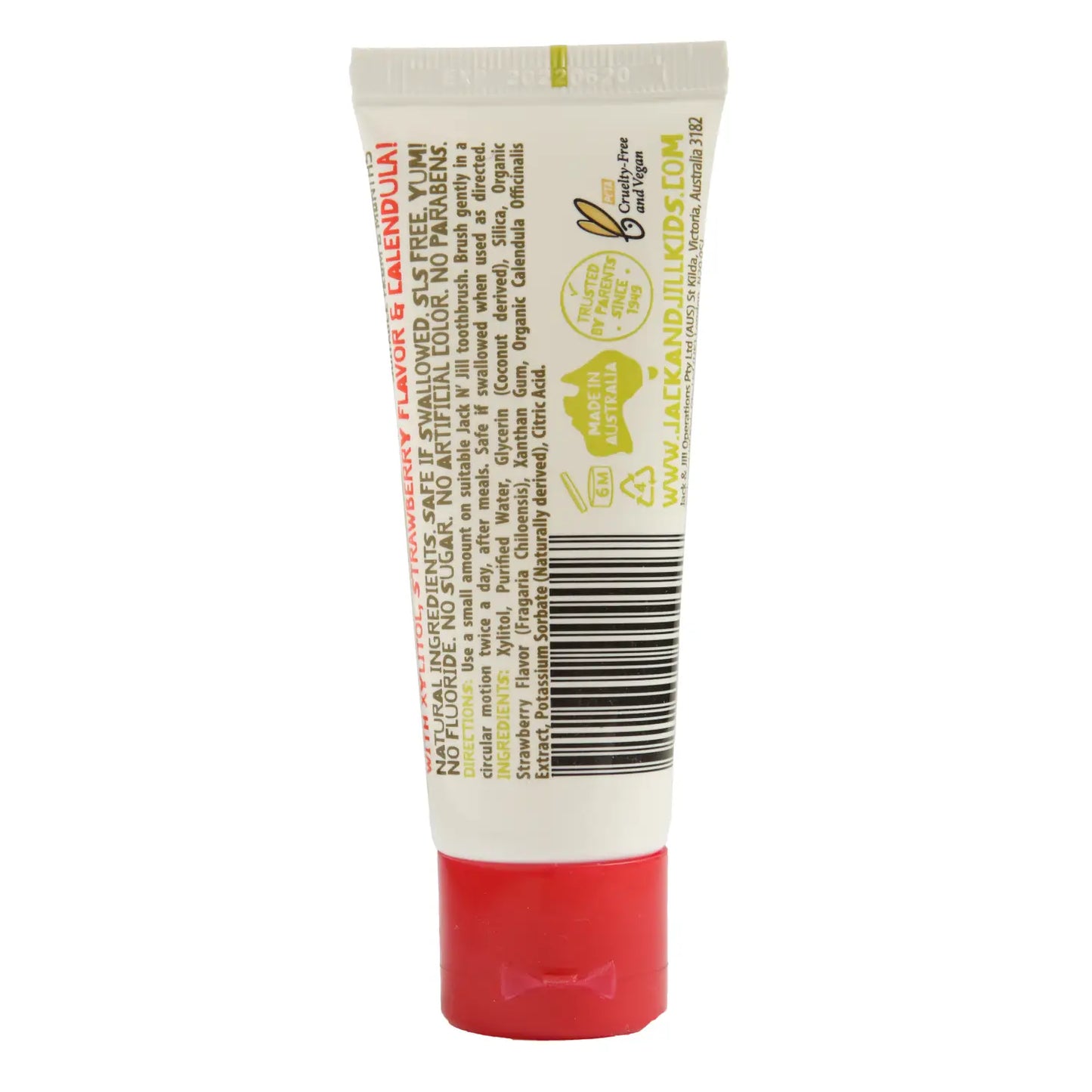 Strawberry All Natural Toothpaste