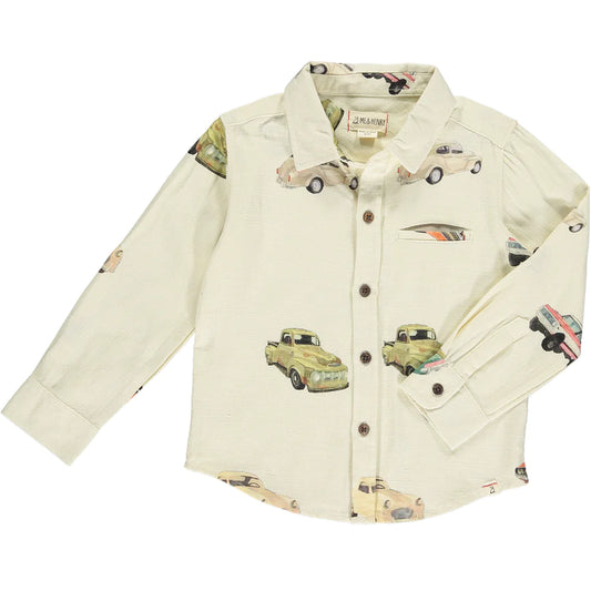 Atwood Woven Printed Car Shirt