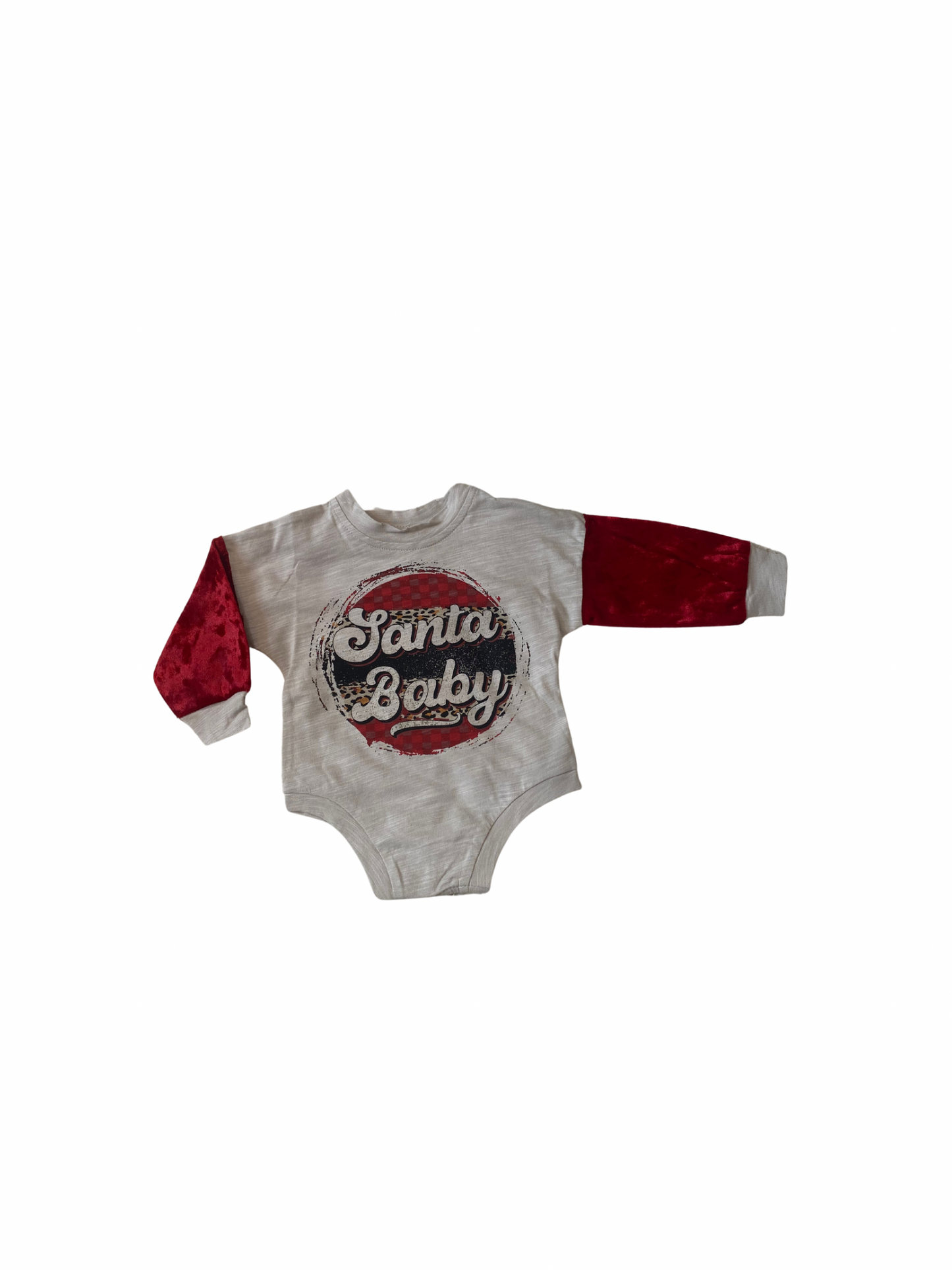 Santa Baby Graphic Romper