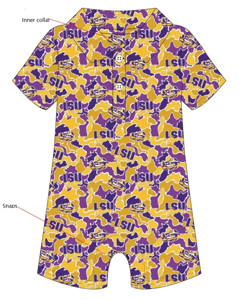 Geaux Time Camo Jumper