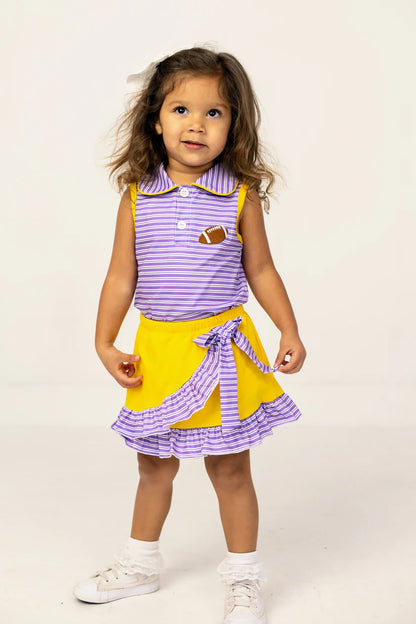 Gameday Cheer Set Purple & Gold