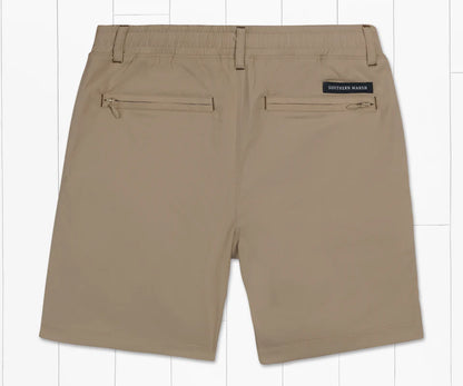 Billfish Lined Shorts-Field Khaki