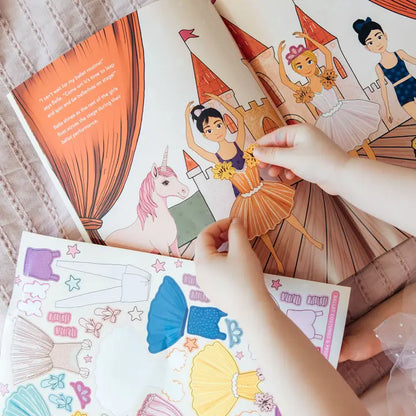 Dance Recital Sticker Book