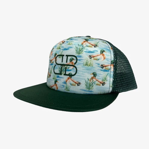 floating flat brim snapback - maui mallards