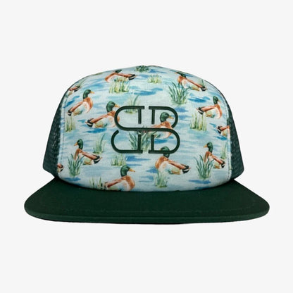 floating flat brim snapback - maui mallards