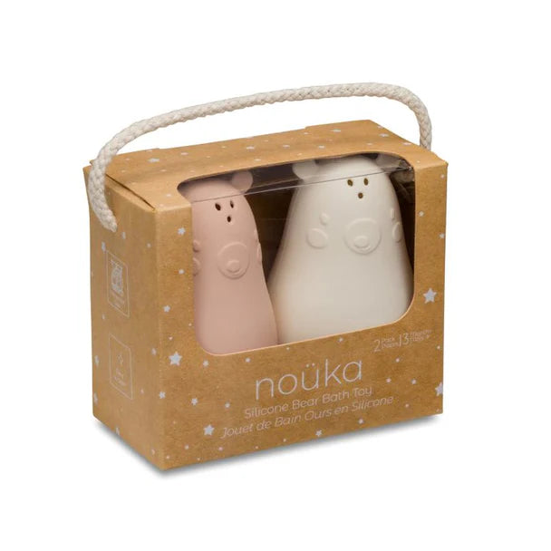 Nouka Bear Bath Toy - Leaf/Lily